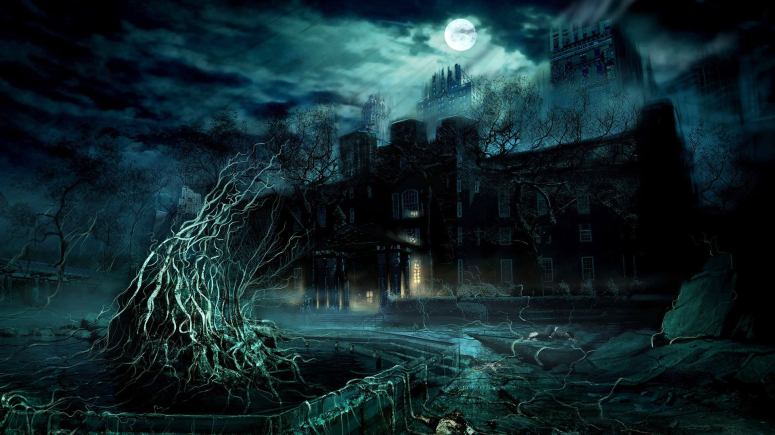 Scary-Dark-Castle-Background